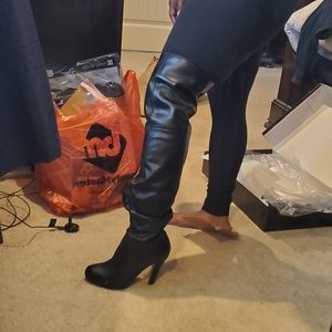 Colin Stuart thigh high boots